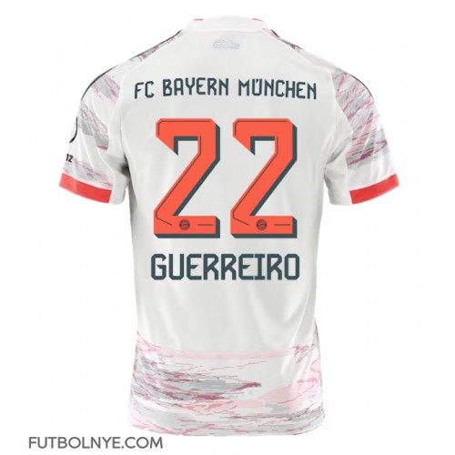 Camiseta Bayern Munich Raphael Guerreiro #22 Visitante Equipación 2025-26 manga corta